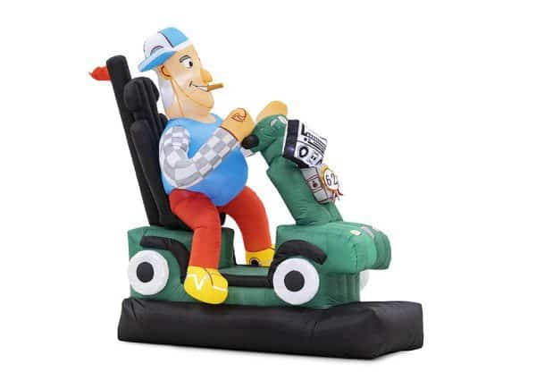 Abraham op scootmobiel - Afbeelding 2