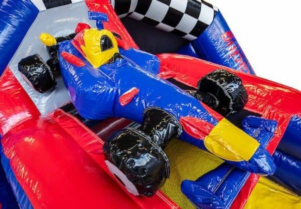 Formule 1 Springkussen met glijbaan HORN Beuningen