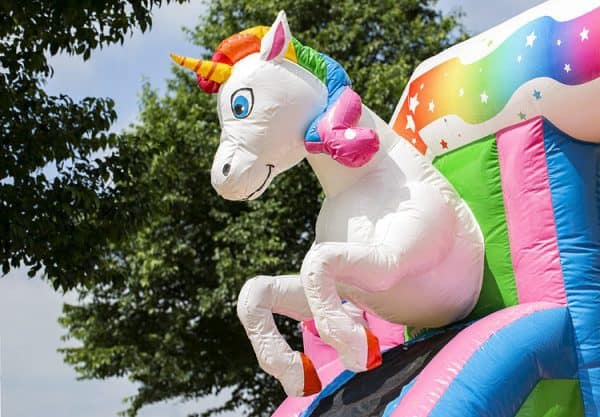 Unicorn springkussen HORN Beuningen